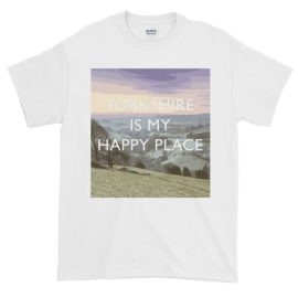 Yorkshire is my Happy Place - Short-Sleeve T-Shirt