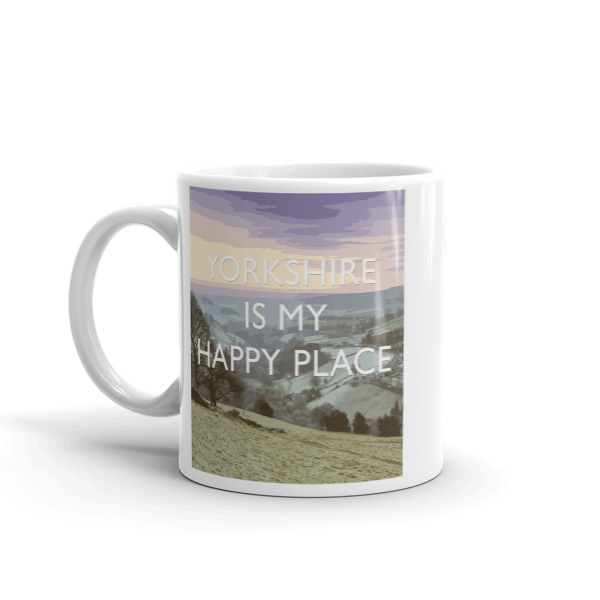 Yorkshire is my Happy Place - Mug - Image 2