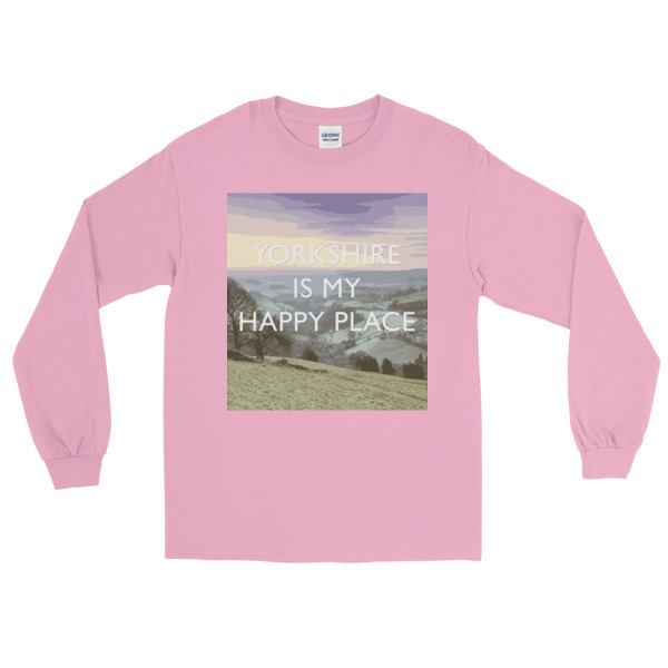 Yorkshire is my Happy Place - Long Sleeve T-Shirt - Image 6
