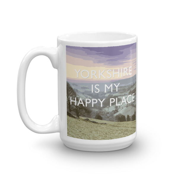 Yorkshire is my Happy Place - Mug - Image 5