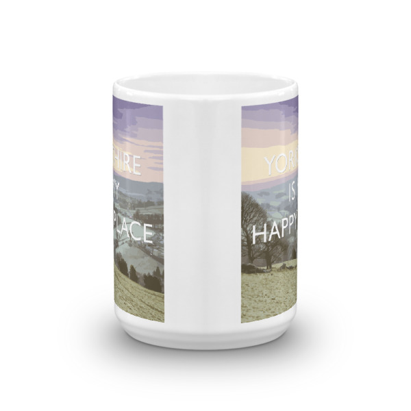 Yorkshire is my Happy Place - Mug - Image 6