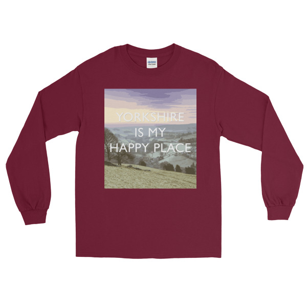 Yorkshire is my Happy Place - Long Sleeve T-Shirt - Image 5