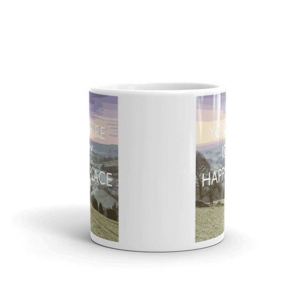 Yorkshire is my Happy Place - Mug - Image 3
