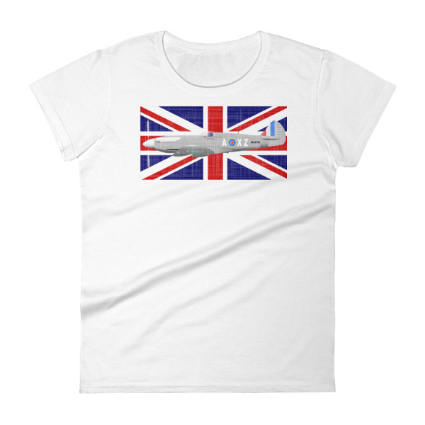 Battle of Britain Tribute: Women's Soft-style short sleeve t-shirt - Image 2