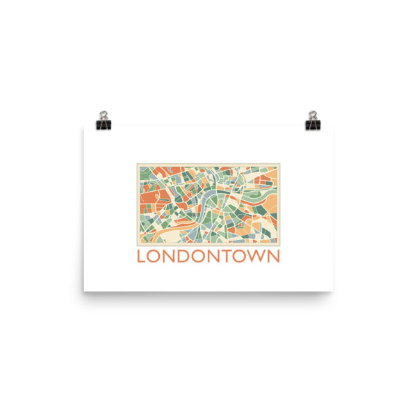 Londontown Map - Poster - Image 6