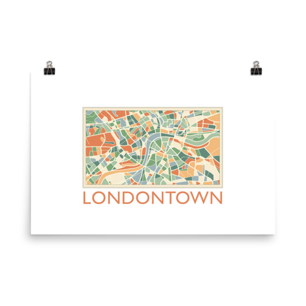 Londontown Map - Poster - Image 11