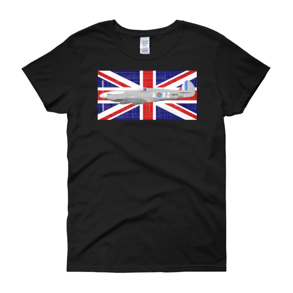 Battle of Britain Tribute: Women's Gildan short sleeve t-shirt - Image 4