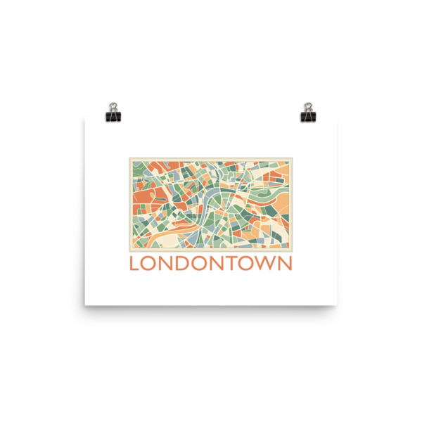 Londontown Map - Poster - Image 4