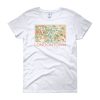 Londontown Map - Women's Gildan short sleeve t-shirt