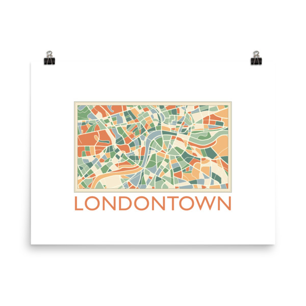 Londontown Map - Poster - Image 10