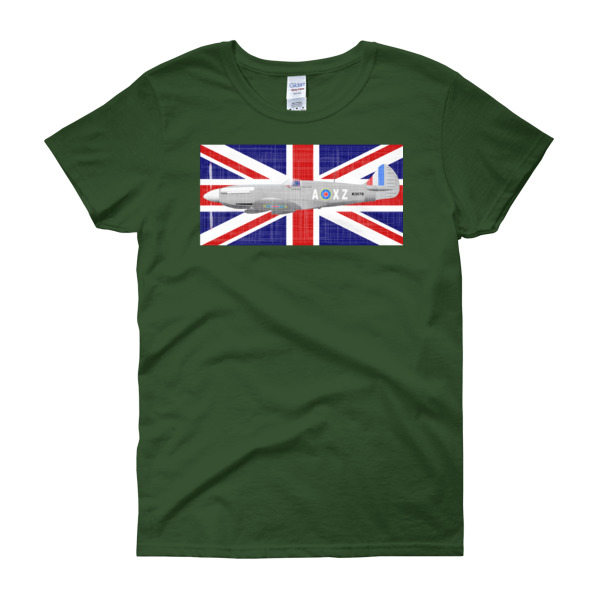 Battle of Britain Tribute: Women's Gildan short sleeve t-shirt - Image 3