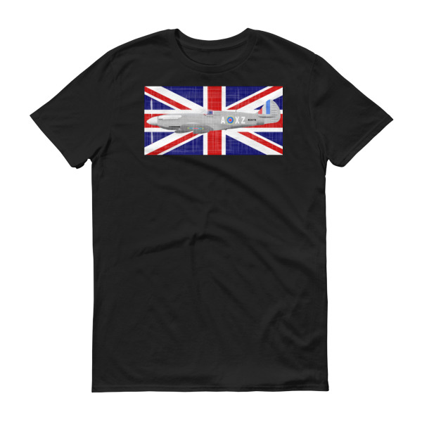 Battle of Britain Tribute: Men's Soft-style Short-Sleeve T-Shirt - Image 2