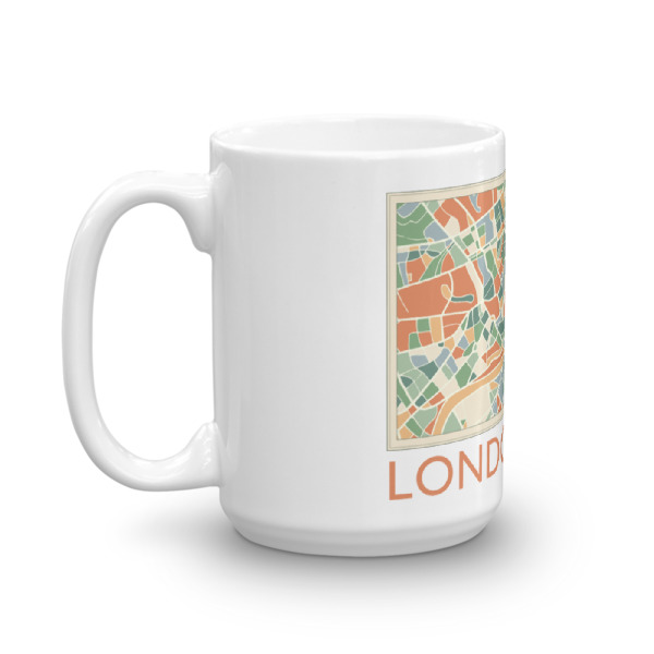 Londontown Map - Mug - Image 5