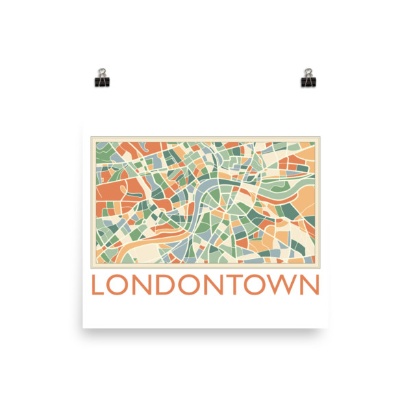 Londontown Map - Poster - Image 5
