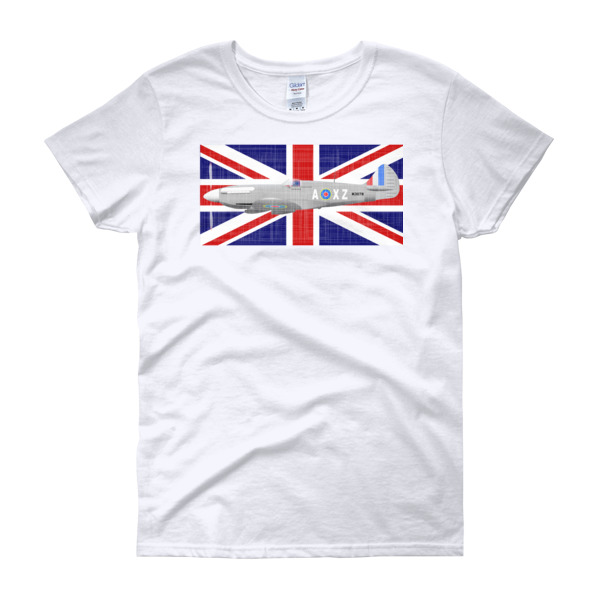 Battle of Britain Tribute: Women's Gildan short sleeve t-shirt - Image 2