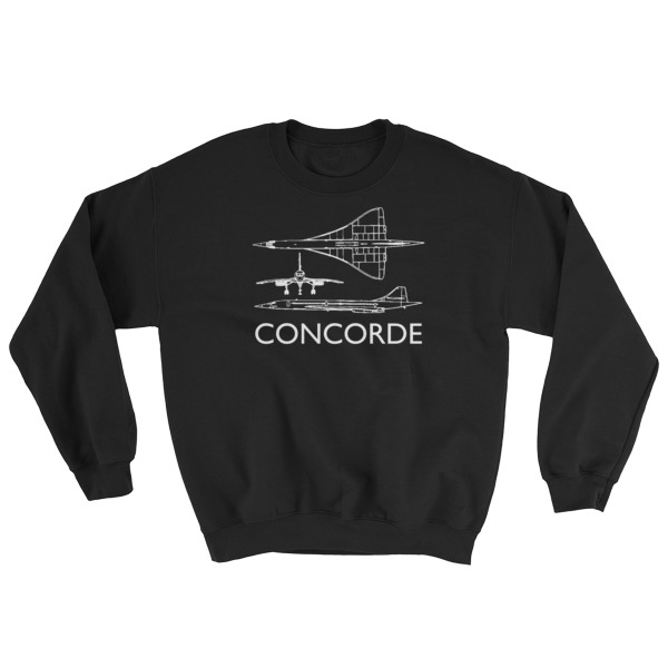 Concorde Schematic - Sweatshirt - Image 2