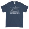 Concorde Schematic - Men's Gildan Short-Sleeve T-Shirt