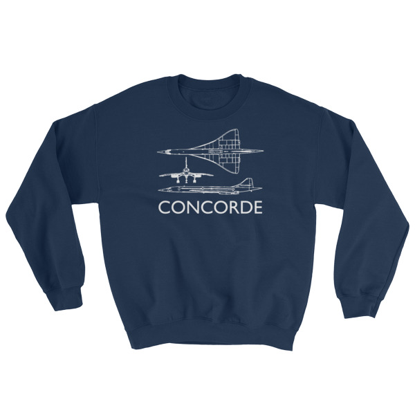 Concorde Schematic - Sweatshirt - Image 3
