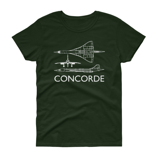 Concorde Schematic - Women's short sleeve t-shirt - Image 2