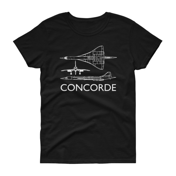 Concorde Schematic - Women's short sleeve t-shirt - Image 3