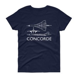 Concorde Schematic - Women's short sleeve t-shirt