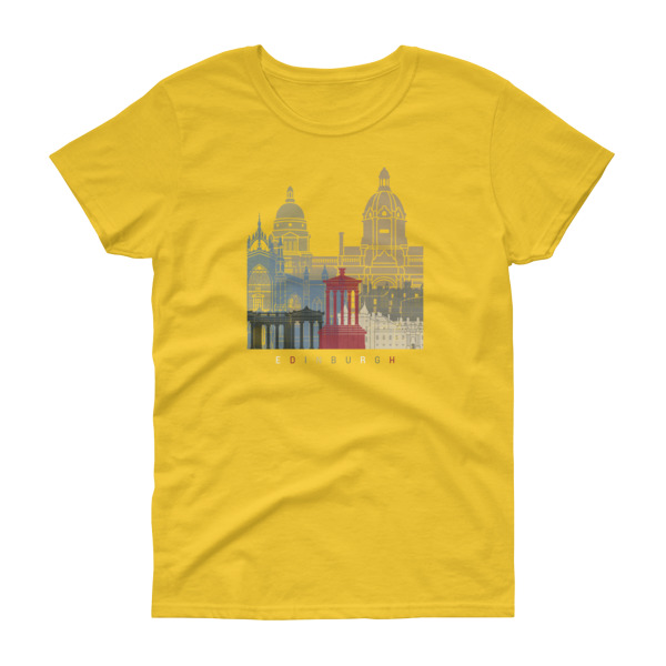 Edinburgh - Women's Gildan short sleeve t-shirt - Image 6