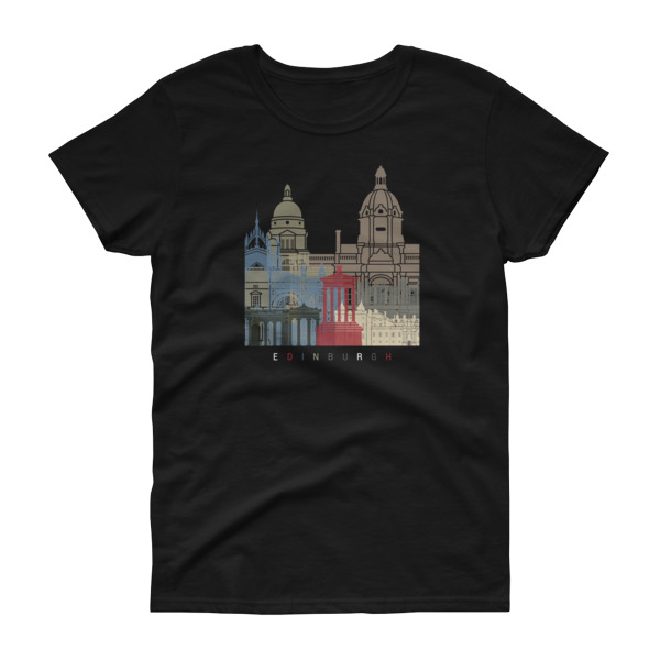 Edinburgh - Women's Gildan short sleeve t-shirt - Image 3