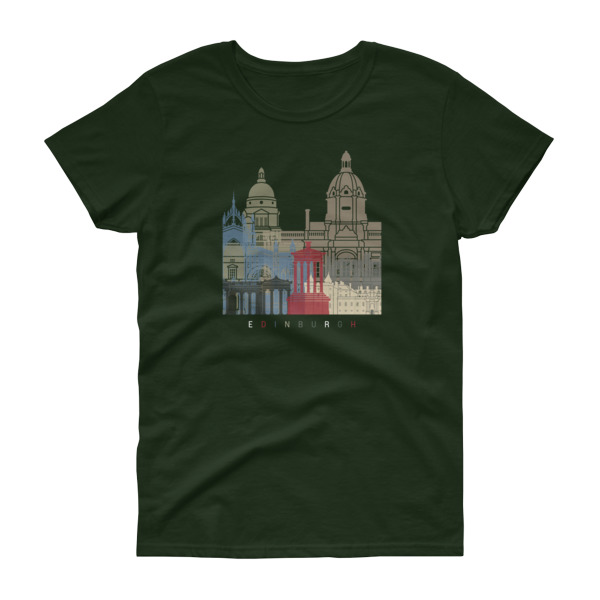 Edinburgh - Women's Gildan short sleeve t-shirt - Image 2