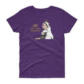 We Are Not Amused - Women's Gildan short sleeve t-shirt