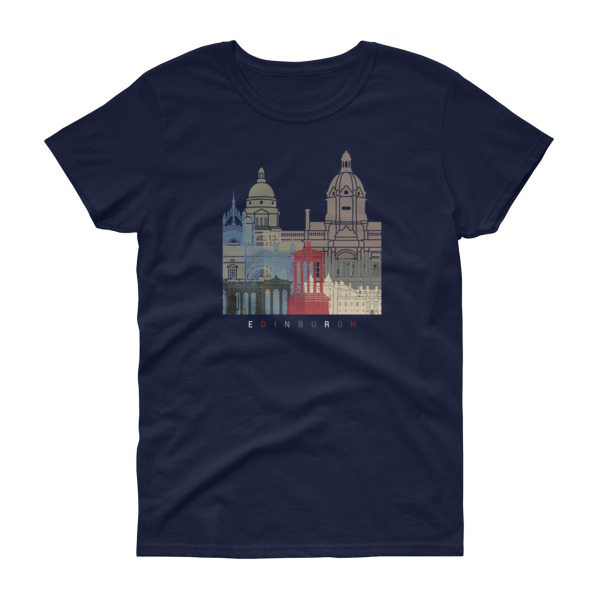 Edinburgh - Women's Gildan short sleeve t-shirt - Image 4