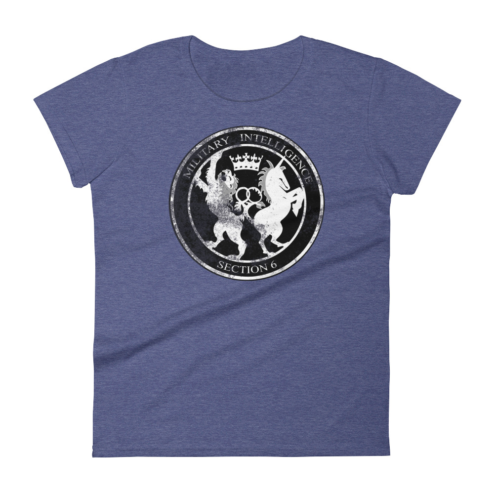 MI6 James Bond Tribute - Women's Soft-style short sleeve t-shirt