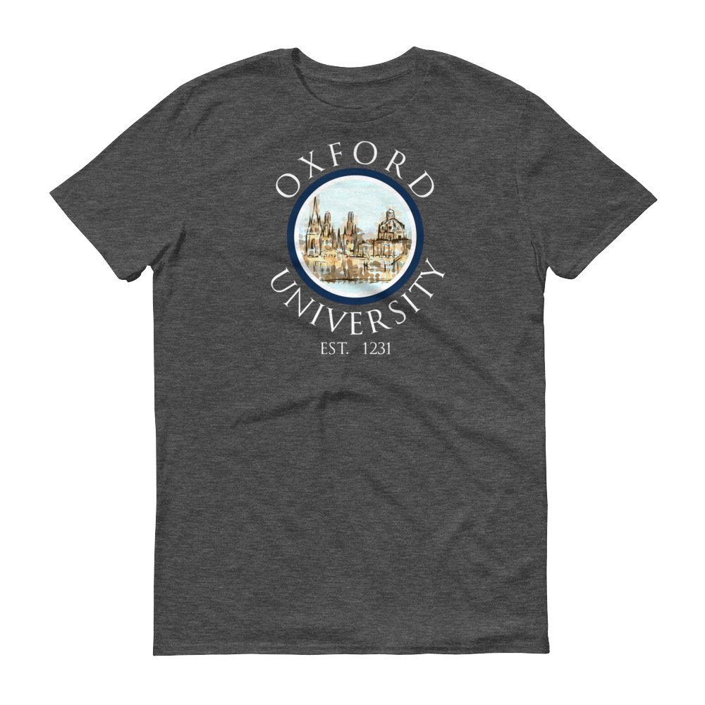 Oxford University Tribute - Men's Soft-style Short-Sleeve T-Shirt