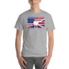 American Born, British at Heart - Men's Gildan Short-Sleeve T-Shirt