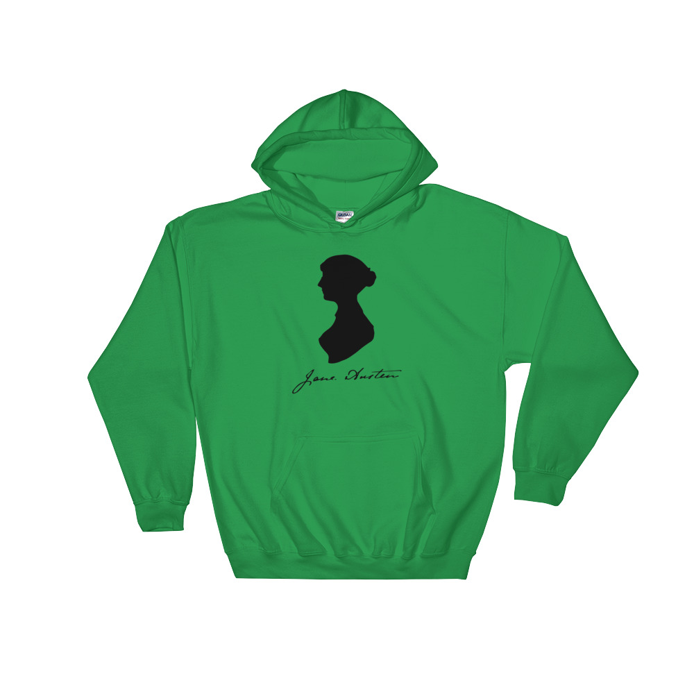 Jane Austen - Hooded Sweatshirt - Image 4