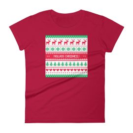 Scottish Christmas - Women's short sleeve t-shirt