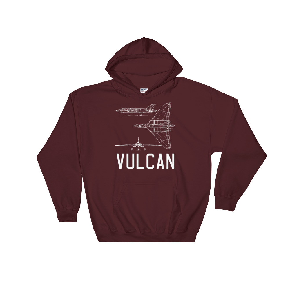 Vulcan Bomber - Hooded Sweatshirt - Image 5