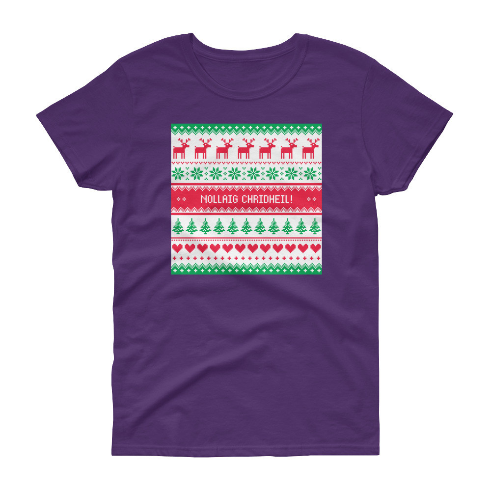 Scottish Christmas - Women's short sleeve t-shirt - Image 6