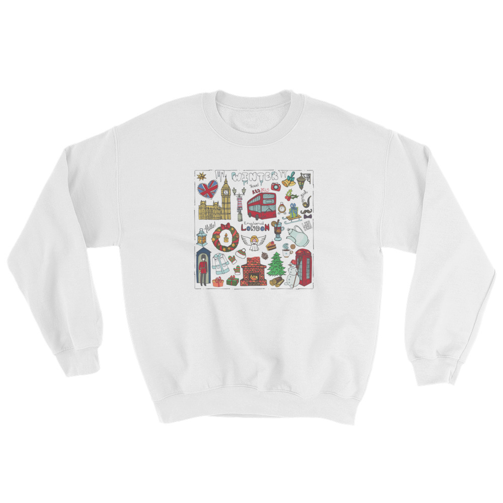 Christmas in London - Sweatshirt - Image 2