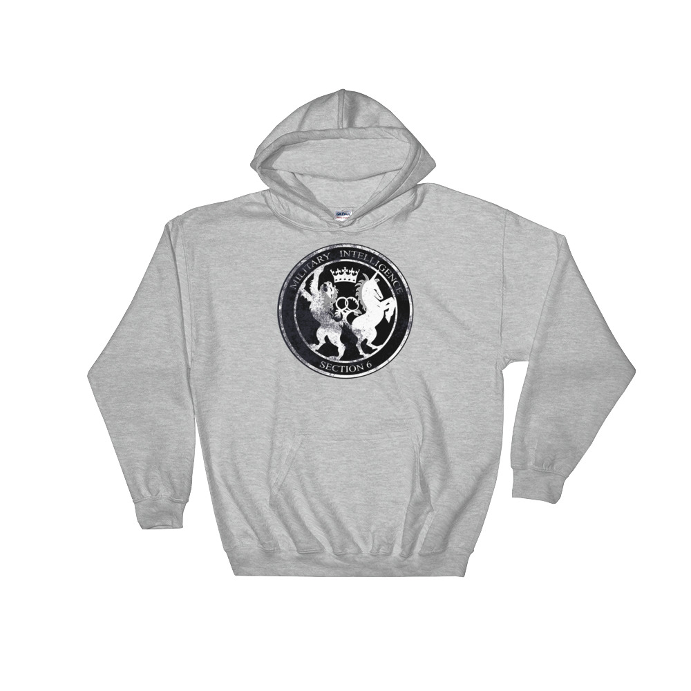 MI6 Tribute - Hooded Sweatshirt - Image 5