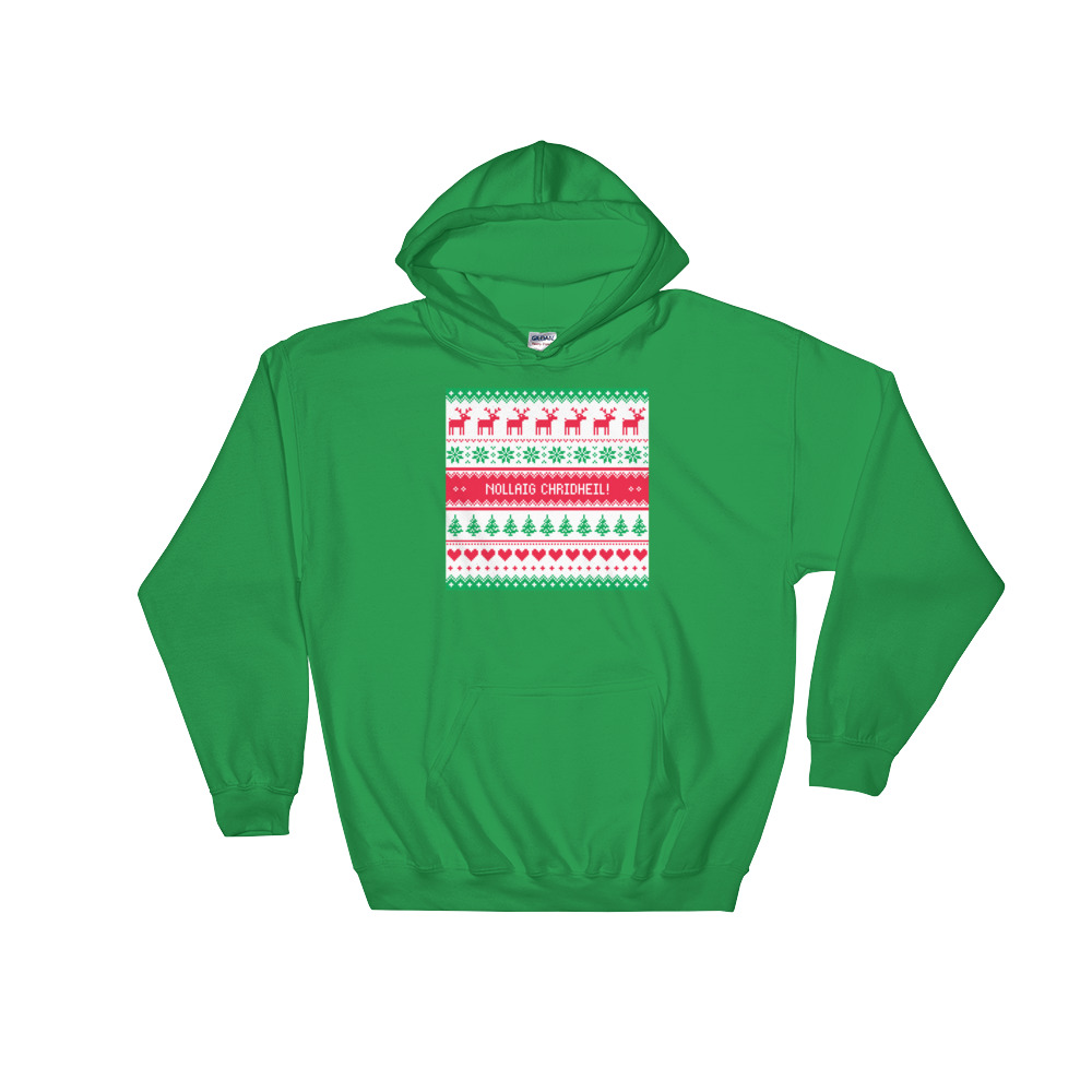 Scottish Christmas - Hooded Sweatshirt - Image 7
