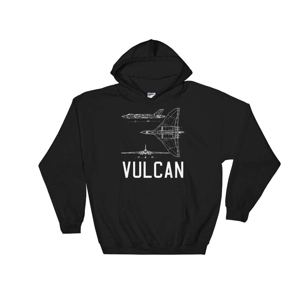 Vulcan Bomber - Hooded Sweatshirt - Image 2