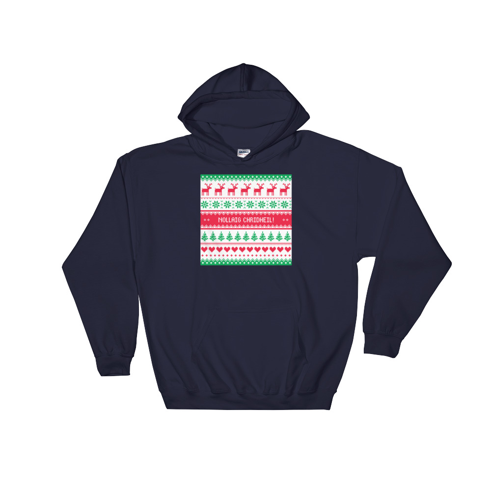 Scottish Christmas - Hooded Sweatshirt - Image 4