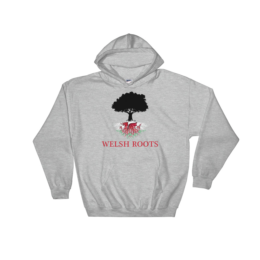 Welsh Roots - Hooded Sweatshirt