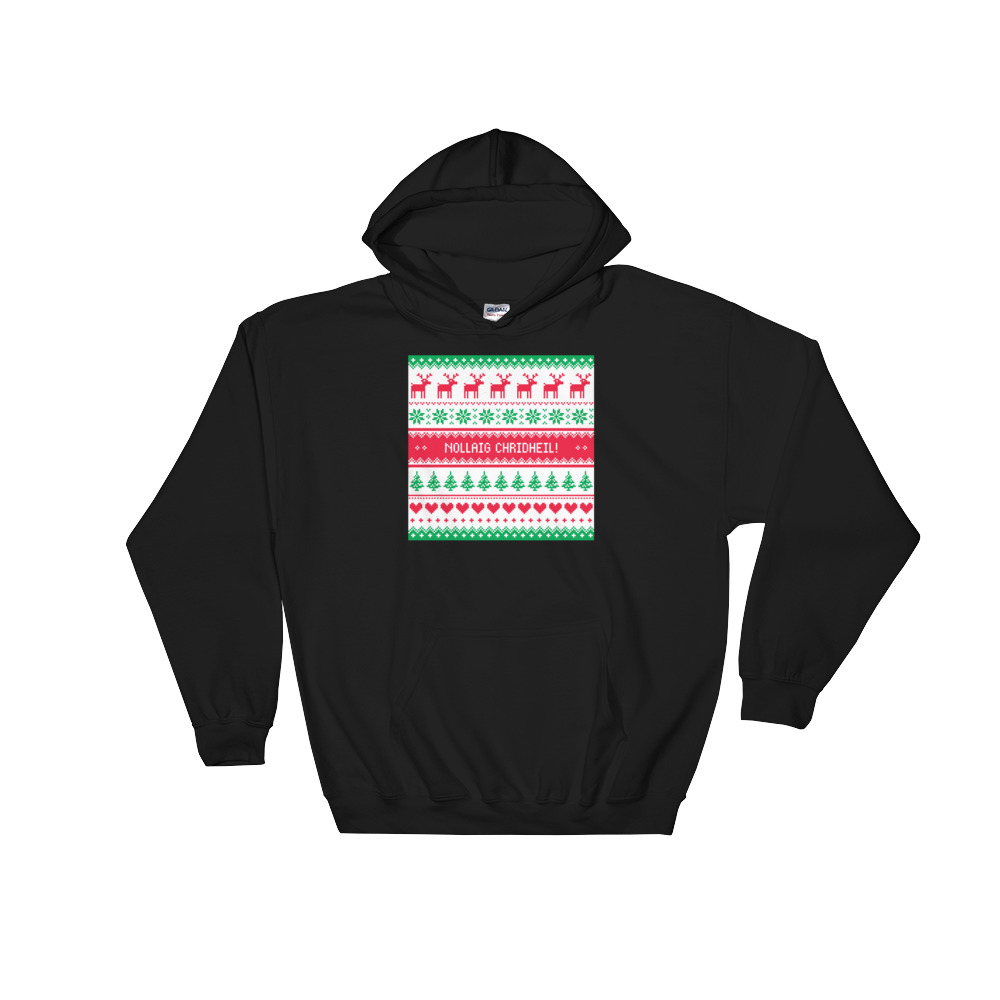 Scottish Christmas - Hooded Sweatshirt - Image 3
