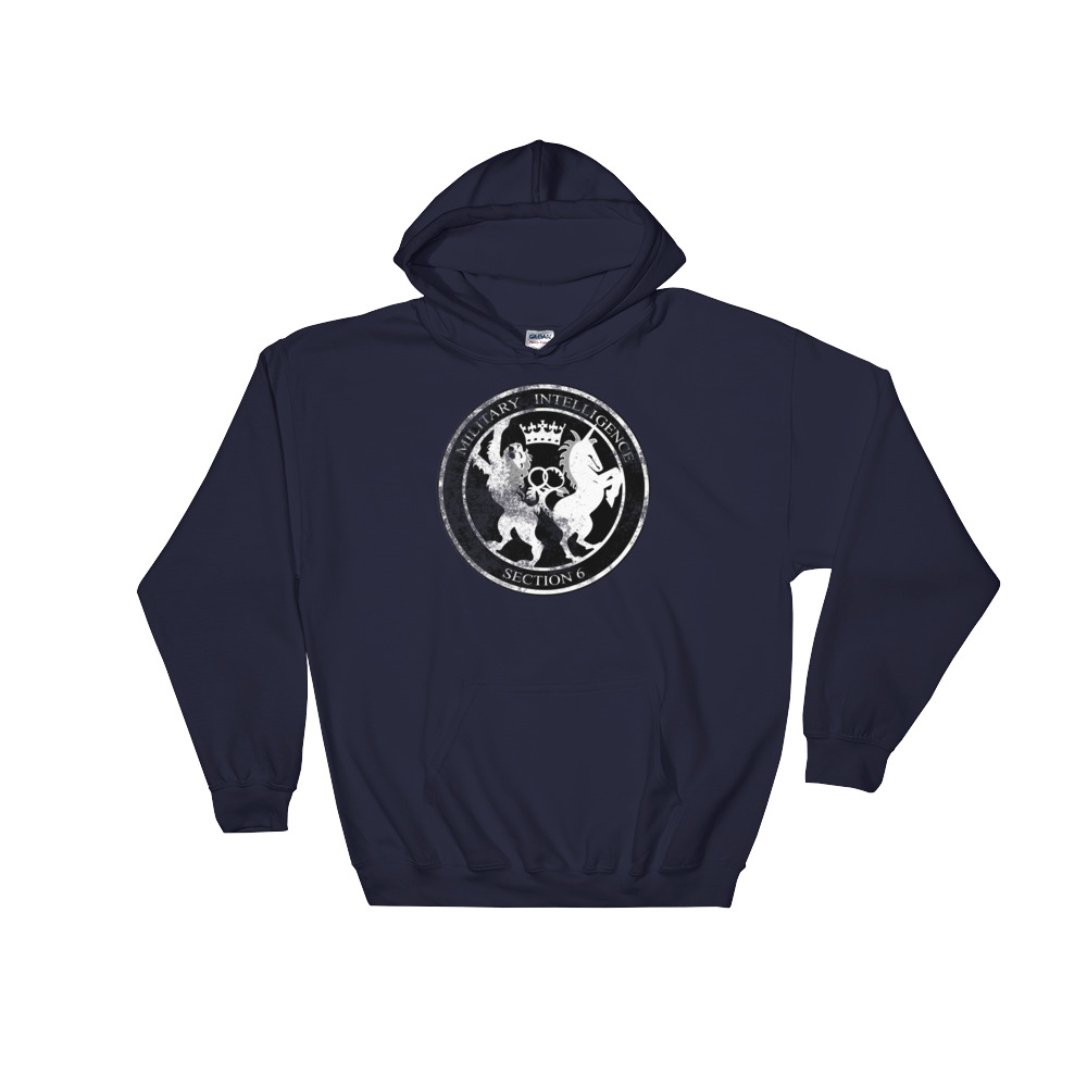 MI6 Tribute - Hooded Sweatshirt - Image 3
