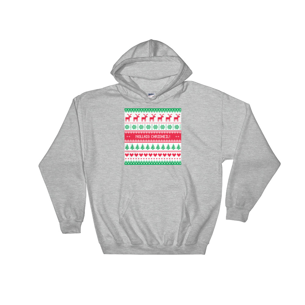 Scottish Christmas - Hooded Sweatshirt - Image 6