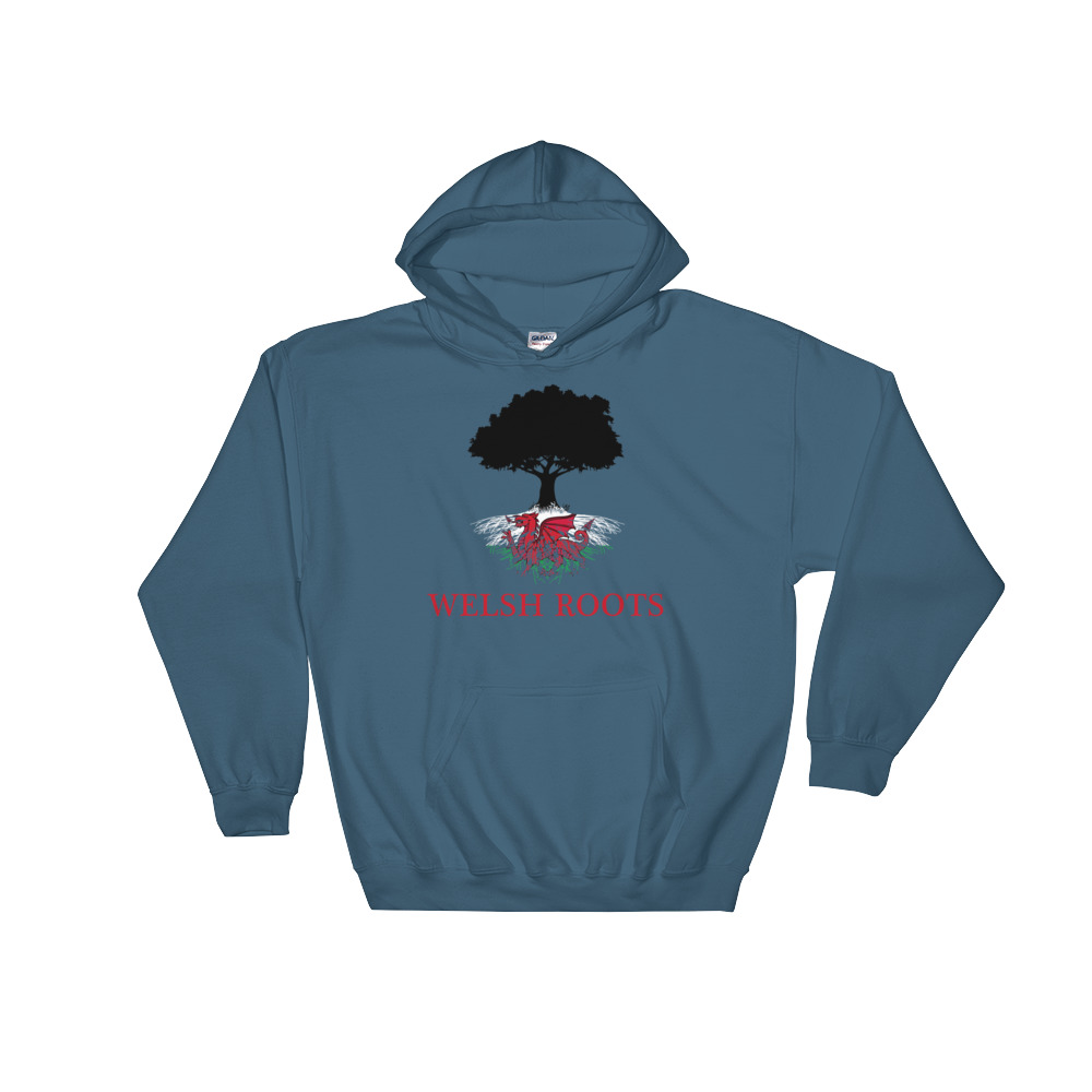 Welsh Roots - Hooded Sweatshirt - Image 3