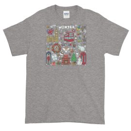 Christmas in London - Men's Gildan Short-Sleeve T-Shirt