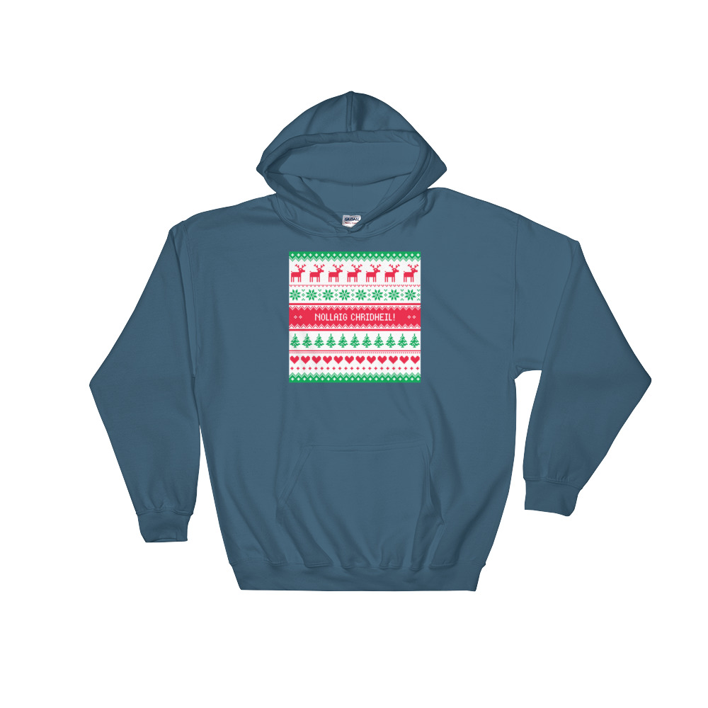 Scottish Christmas - Hooded Sweatshirt - Image 5