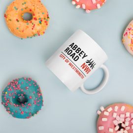 Anglotees Classic Design: Abbey Road Beatles Tribute - Mug